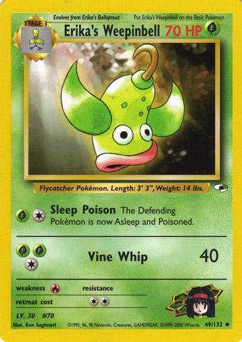 Erika's Weepinbell 049/132 - Unlimited Gym Heroes