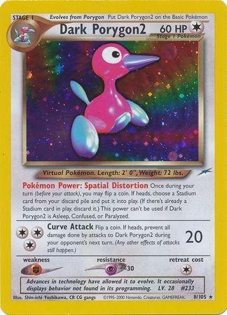 Dark Porygon2 008/105 - Unlimited Holofoil Neo Destiny