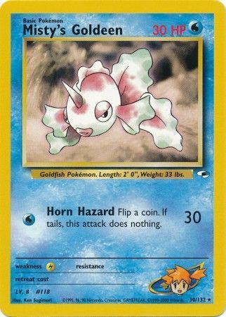 Misty's Goldeen 030/132 - Unlimited Gym Heroes