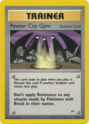 Pewter City Gym 115/132 - Unlimited Gym Heroes