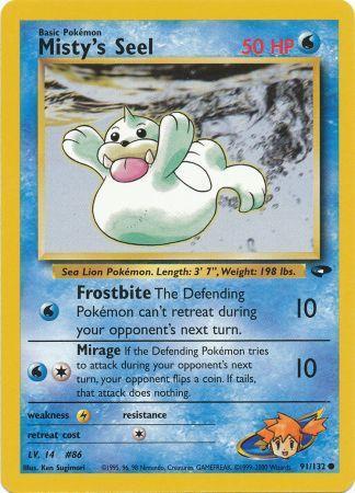 Misty's Seel 091/132 - Unlimited Gym Challenge