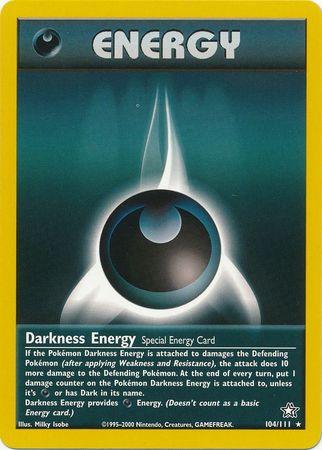 Darkness Energy 104/111 - Unlimited Neo Genesis