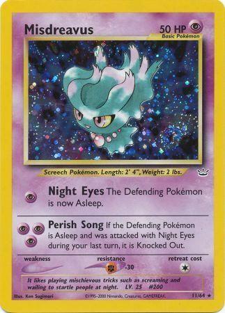 Misdreavus 011/64 - Unlimited Holofoil Neo Revelation