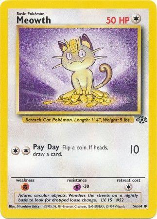 Meowth 056/64 - Unlimited Jungle