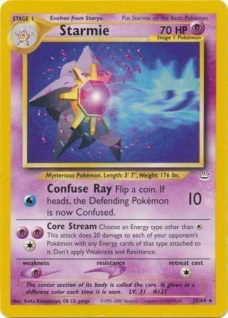 Starmie 025/64 - Unlimited Neo Revelation
