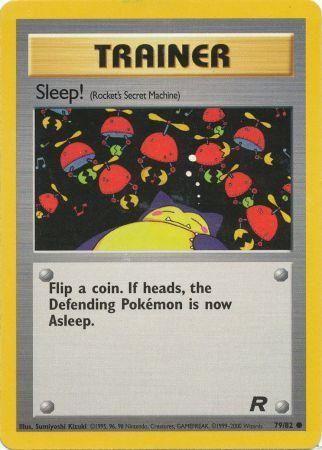 Sleep! (Rocket's Secret Machine) 079/82 - Unlimited Team Rocket