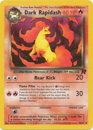 Dark Rapidash 044/82 - Unlimited Team Rocket