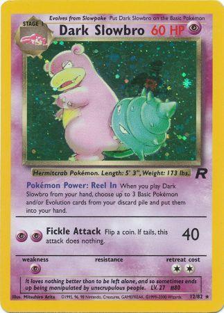 Dark Slowbro 012/82 - Unlimited Holofoil Team Rocket