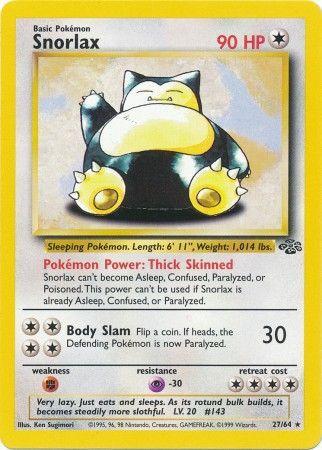 Snorlax 027/64 - Unlimited Jungle