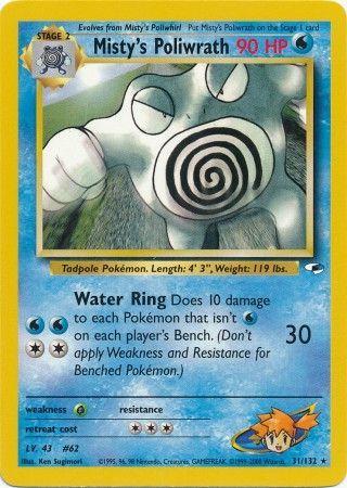 Misty's Poliwrath 031/132 - Unlimited Gym Heroes