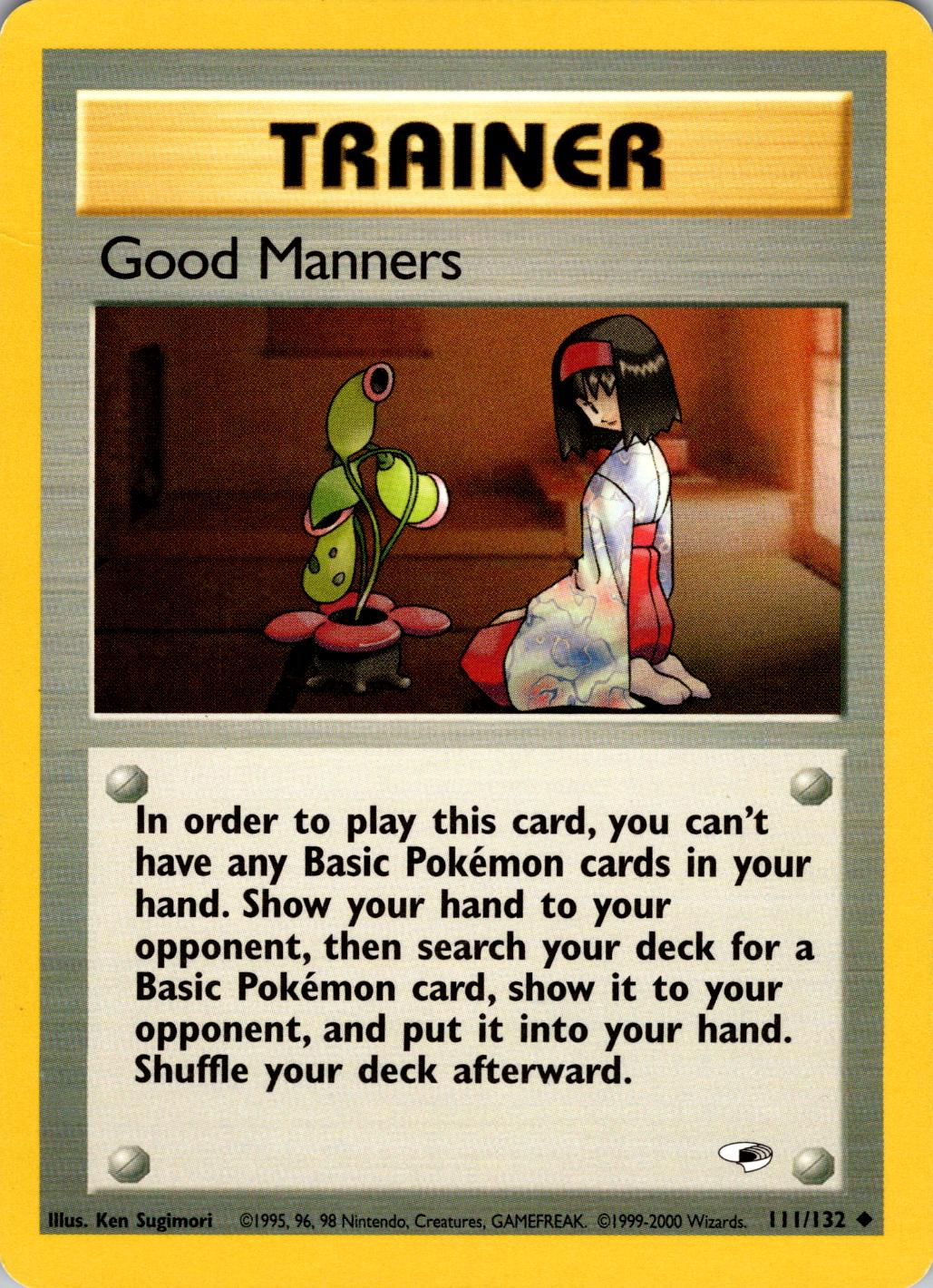 Good Manners 111/132 - Unlimited Gym Heroes