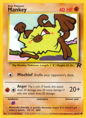 Mankey 061/82 - Unlimited Team Rocket