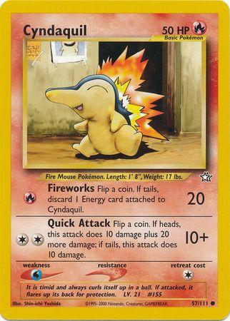 Cyndaquil 057/111 - Unlimited Neo Genesis