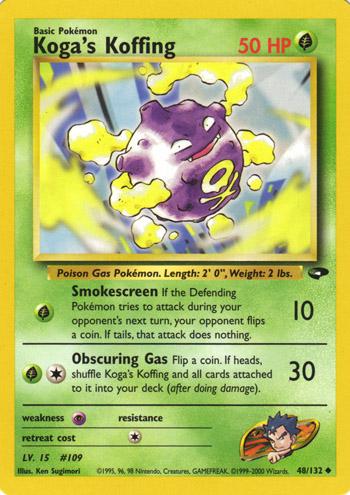 Koga's Koffing 048/132 - Unlimited Gym Challenge