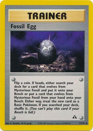 Fossil Egg 072 - Unlimited Neo Discovery