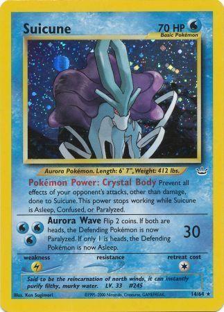 Suicune 014/64 - Unlimited Holofoil Neo Revelation