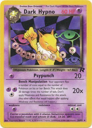 Dark Hypno 026/82 - Unlimited Team Rocket