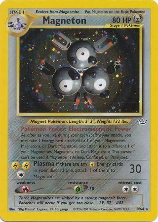 Magneton 010/64 - Unlimited Holofoil Neo Revelation