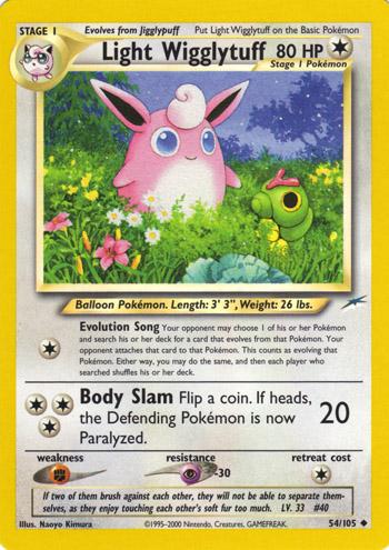 Light Wigglytuff 054/105 - Unlimited Neo Destiny