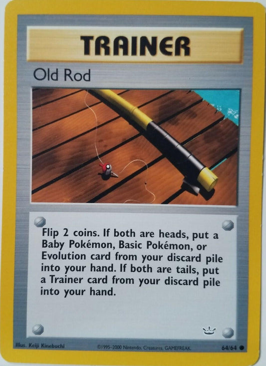 Old Rod 064/64 - Unlimited Neo Revelation