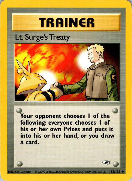 Lt. Surge's Treaty 112/132 - Unlimited Gym Heroes