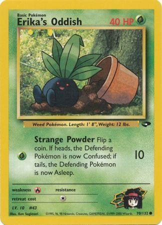 Erika's Oddish 070/132 - Unlimited Gym Challenge