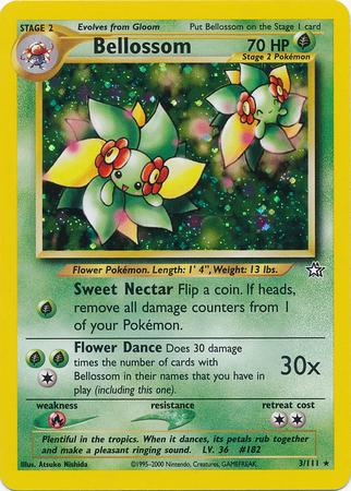 Bellossom 003/111 - Unlimited Holofoil Neo Genesis