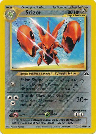 Scizor 029/75 - Unlimited Neo Discovery