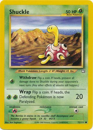 Shuckle 072/111 - Unlimited Neo Genesis