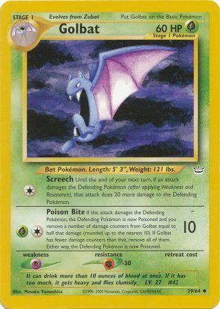 Golbat 029/64 - Unlimited Neo Revelation