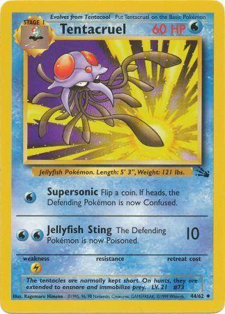 Tentacruel 044/62 - Unlimited Fossil