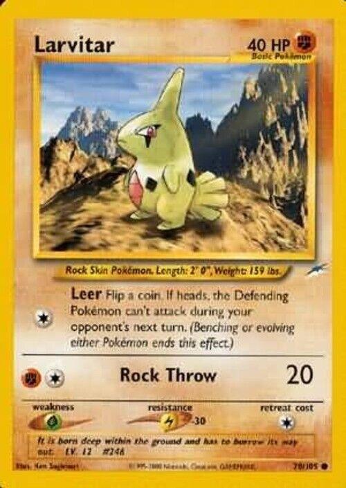 Larvitar 070/105 - Unlimited Neo Destiny