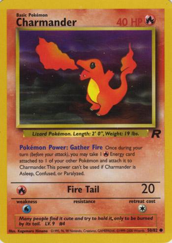 Charmander 050/82 - Unlimited Team Rocket