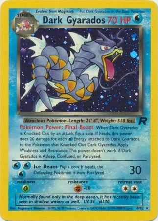 Dark Gyarados 008/82 - Unlimited Holofoil Team Rocket
