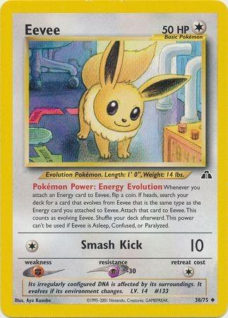 Eevee 038/75 - Unlimited Neo Discovery