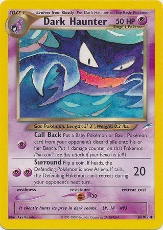 Dark Haunter 036/105 - Unlimited Neo Destiny