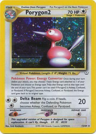 Porygon2 012/64 - Unlimited Holofoil Neo Revelation