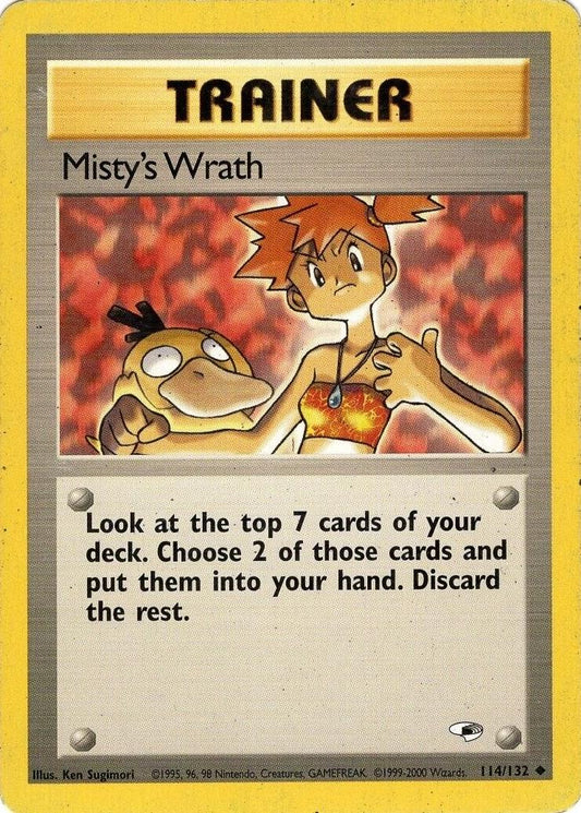 Misty's Wrath 114/132 - Unlimited Gym Heroes
