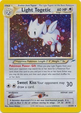 Light Togetic 015/105 - Unlimited Holofoil Neo Destiny