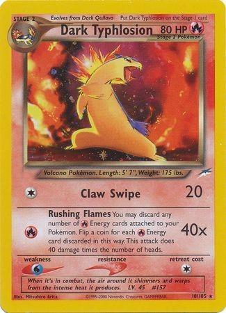 Dark Typhlosion 010/105 - Unlimited Holofoil Neo Destiny