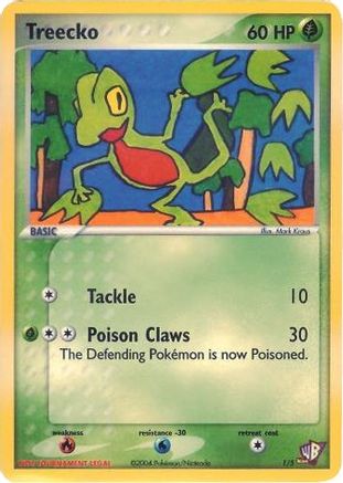 Treecko 001/5  Kids WB Promos