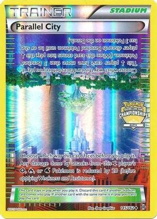 Parallel City (City Championships) 145/162  - Reverse Holofoil League & Championship Cards