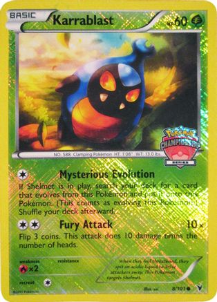 Karrablast (Championship Series) 008/101  - Reverse Holofoil League & Championship Cards