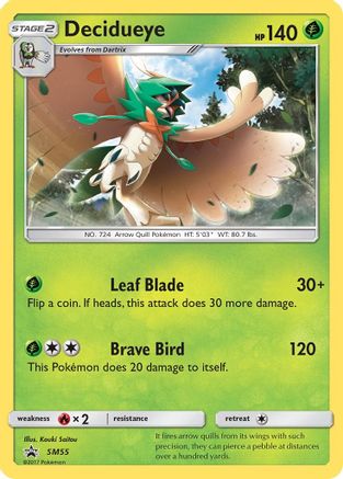 Decidueye SM55  - Holofoil SM Promos