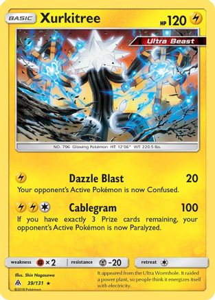 Xurkitree 039/131  SM  Forbidden Light