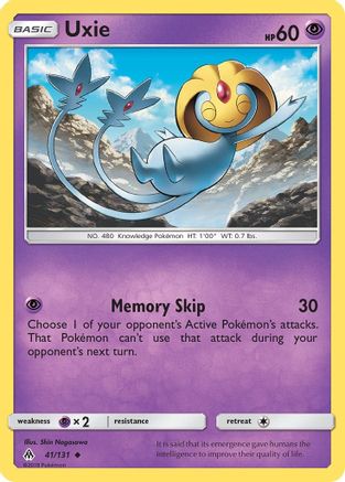 Uxie 041/131  SM  Forbidden Light
