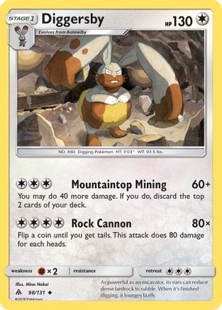 Diggersby 098  SM  Forbidden Light