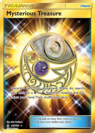 Mysterious Treasure (Secret) 145  - Holofoil SM  Forbidden Light