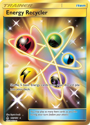 Energy Recycler (Secret) 143/131  - Holofoil SM  Forbidden Light