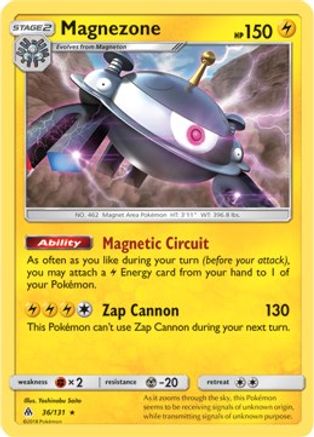 Magnezone (Prerelease Kit Exclusive) 036/131  Deck Exclusives